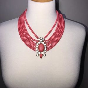 Jack E Oh NYC Coral Necklace